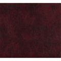 Finefabrics 54 in. Wide Burgundy, Smooth Small Leather Grain Upholstery Grade Recycled Leather FI59977